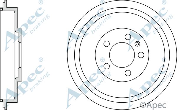 APEC BRAKING stabdžių būgnas DRM9169